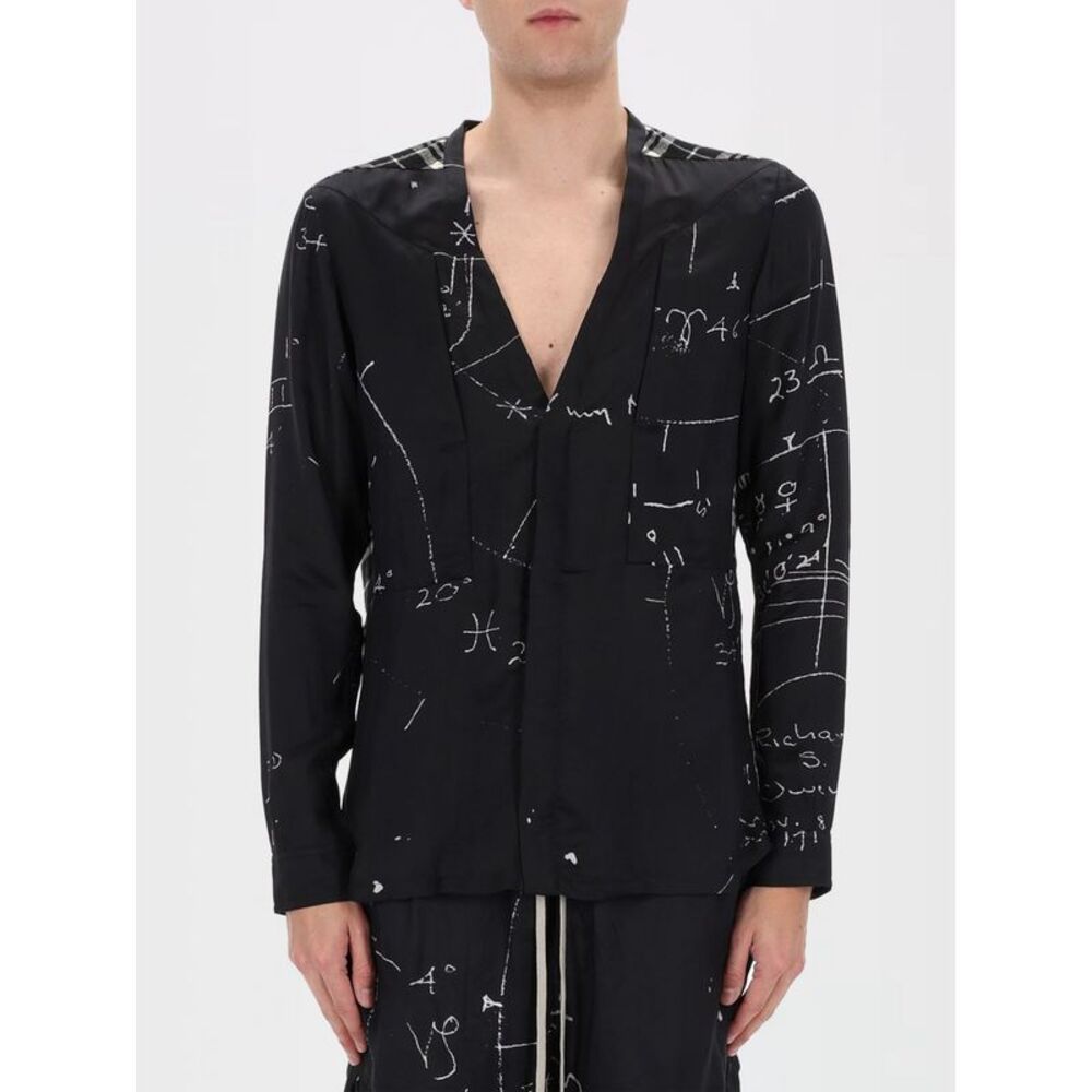 Rick Owens Shirt Men Black